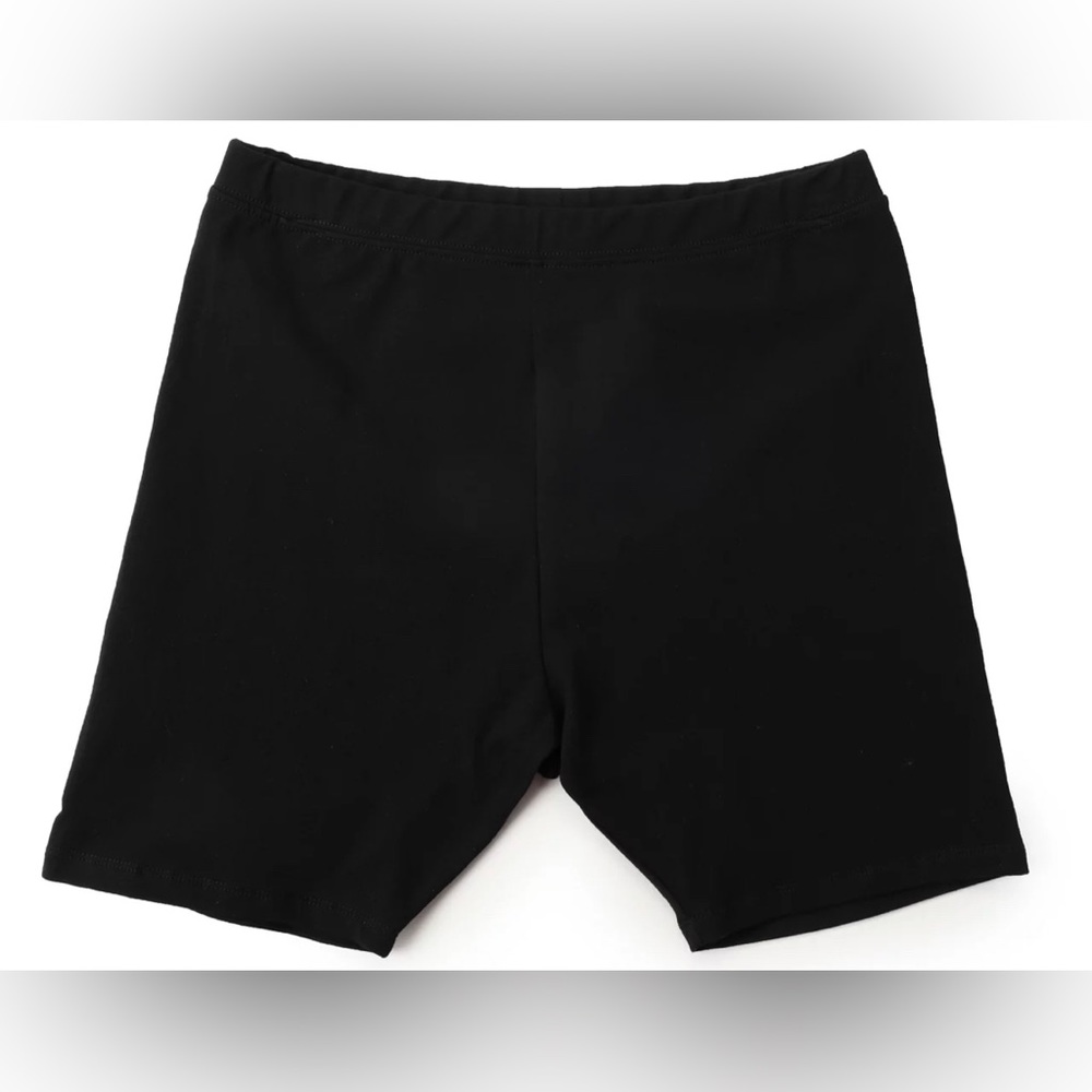 Small black biker shorts